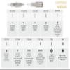 20pcs Permanent Makeup Shading Needles 3R Eyebrow Shading Needles for Permanent Makeup Machine Pen view 2