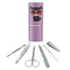 Batman Catwoman Cute Chibi Character Stainless Steel Manicure Pedicure Grooming Beauty Care Travel Kit view 1