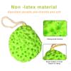 3 Pack Natural Bath Sponges, Loofah Shower Sponge Body Scrubber Exfoliating Cleaning Body Sponge for Men Women Kids view 3