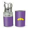 Batman Batgirl Logo Stainless Steel Manicure Pedicure Grooming Beauty Care Travel Kit view 2