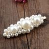 2 Pcs Imitation Pearl Alloy Hairpin Wedding Bride Manual Production Barrettes Hair Clip Stylish Woman Hair Accessory view 4