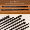 Makeup Brushes Set Jessup Make up Brushes 14Pcs Black Kabuki Foundation Eyeshadow Contour Concealer Powder Eyeliner Crease Eyebrow Blending Brush, T336 view 4