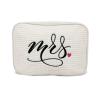 Classy Bride Mrs. Honeymoon Makeup Bag - Bridal Cosmetic Bag view 1