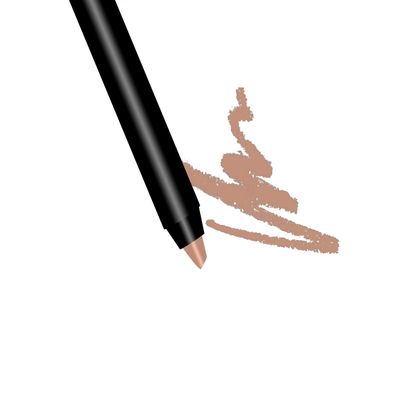 By The Clique Premium Long Lasting Matte Nude Lip Liner Pencil |Sandy Mandy | Soft Beige | Ultra Wear Lip Liner