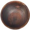 Portable Rustic Copper Massage Pedicure Bowl view 1