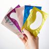 100 Pairs Under Eye Patch Gel Pad for Eyelash Extensions Application Mask Lint Free Hydrogel Eyelash Patch (Silver) view 3