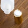 JUVITUS 4 oz / 120 ml Clear Natural Refillable Plastic Squeeze Bottle Dispenser with Gold Disc Cap (12 pack) view 4