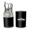 Batman Logo Stainless Steel Manicure Pedicure Grooming Beauty Care Travel Kit view 2