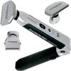Platinum Pro by MANGROOMER New Back Shaver with 3 Shock Absorber Flex Heads, Power Hinge, Extreme Reach Handle & Bonus Case! (Generation 8.0), 4 Piece Set view 1