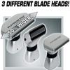 Platinum Pro by MANGROOMER New Back Shaver with 3 Shock Absorber Flex Heads, Power Hinge, Extreme Reach Handle & Bonus Case! (Generation 8.0), 4 Piece Set view 4