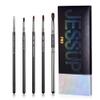 Jessup Lip Brush Set, Professional Lip Makeup Brushes for Lipstick Streak-Free Contour Define and Accentuate, Premium Synthetic Hair, 5pcs T325 view 1