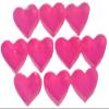 10 x Lovehearts Mini 4cm Gift packed Soap (pink) view 2