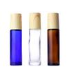 10ml/0.34oz Glass Essential Oil Roll-on Vial Bottles Cosmetic Makeup Perfume Lip Gloss Storage Holder Packing Container Beauty Tool Pack of 3 Clear view 4