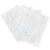 Mekupeu 100 Pairs Hydrogel Under Eye Gel Patches Lint Free Eye Lash Pads Eyelash Extension Tool Mask Eyepads, Transparent/Blue view 4