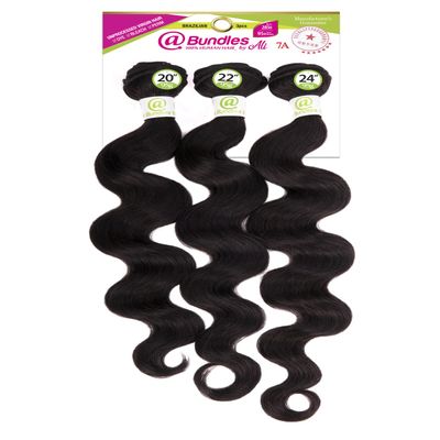 7A Brazilian Bundle 3pcs - Body Wave (16" 18" 20")