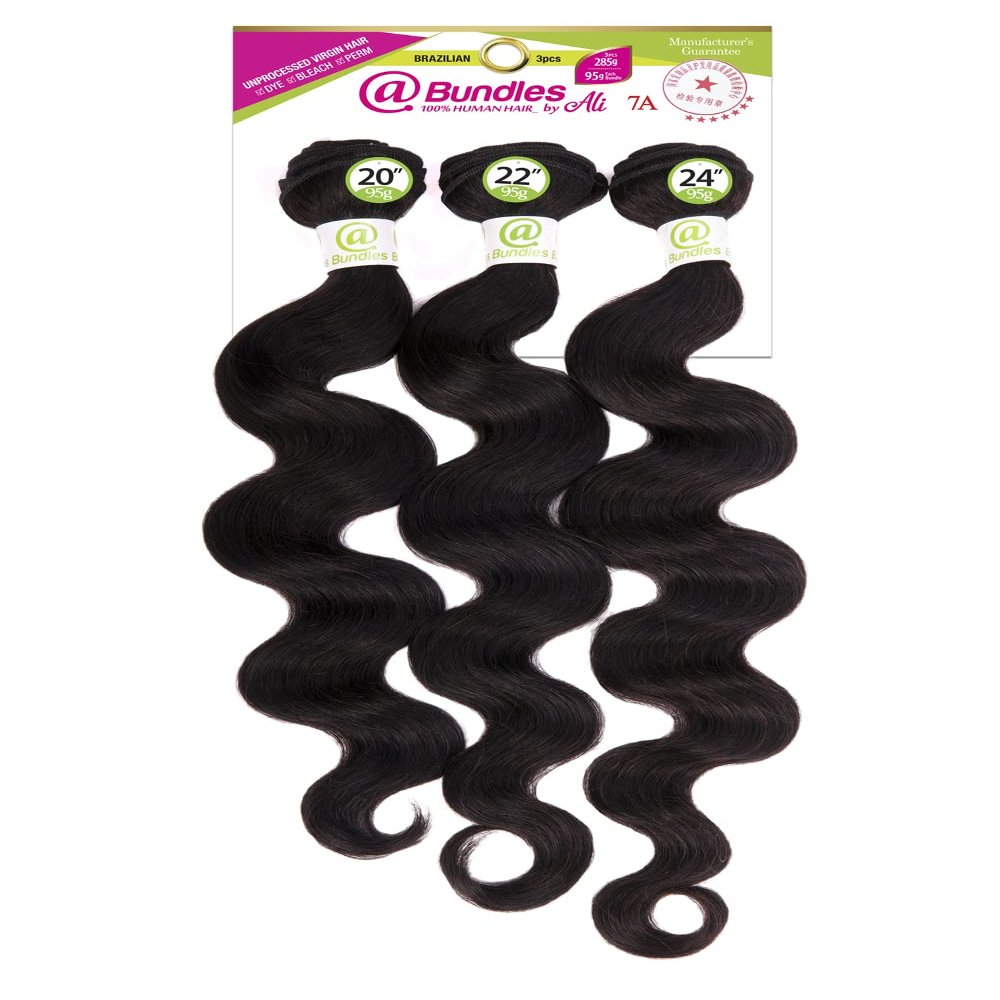 7A Brazilian Bundle 3pcs - Body Wave (16" 18" 20")