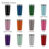 freedomlook Personalized Makeup Artist Tumbler, Makeup Artist Work Present, Makeup Artist Career Job, Appreciation For Men & Women (20 oz, Light Blue) view 2