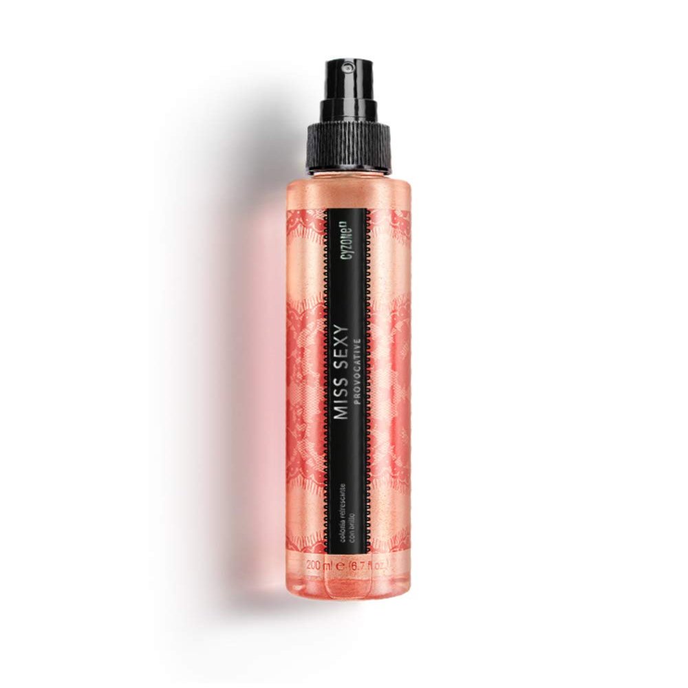 Cyzone Miss Sexy Provocative Body Slash With Glitter and the Sweet Aroma of Bergamot and Jasmine 6.7 fl. oz. (200ml)