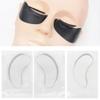 100 Pairs Hydrogel Under Eye Gel Patches Lint Free Eye Lash Pads Eyelash Extension Supplies Beauty Makeup Eye Mask Kit, Transparent/Black view 3