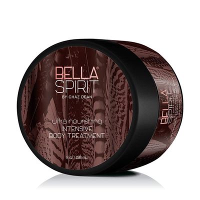 Bella Spirit by Chaz Dean Ultra Nourishing Intensive Body Treatment - Body Butter for Extremely Dry Skin, Body Cream Lotion for Women & Men, Skin Care, Thick Moisturizer - 8 Fl Oz Tub (Pack of 1)