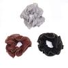 3 Pcs Fashion Strong Elasticity Rubber Band Scrunchies Gold Wire Ponytail Holder Hair Ties Hair Ring Madam Hair Accessories view 1
