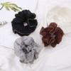 3 Pcs Fashion Strong Elasticity Rubber Band Scrunchies Gold Wire Ponytail Holder Hair Ties Hair Ring Madam Hair Accessories view 2