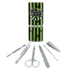Beetlejuice Beetle Worm Stainless Steel Manicure Pedicure Grooming Beauty Care Travel Kit view 1