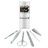Friends It's All About Friends Stainless Steel Manicure Pedicure Grooming Beauty Care Travel Kit view 1