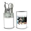 Friends It's All About Friends Stainless Steel Manicure Pedicure Grooming Beauty Care Travel Kit view 2