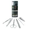 Batman The Dark Knight Stainless Steel Manicure Pedicure Grooming Beauty Care Travel Kit view 1