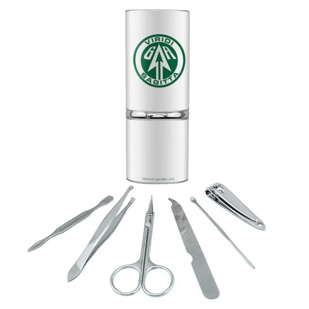 Arrow TV Series Sigil Stainless Steel Manicure Pedicure Grooming Beauty Care Travel Kit