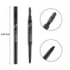 12 PCS Eyebrow Stencils - Eyebrows Shape Reusable with Eyebrow Razors and Pencil, Eye Brow Shaping Template Stamp Kit with Handle and Strap Washable DIY Makeup Tools view 4