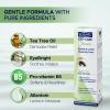 Dr. Fischer Tea Tree Oil Eyelid Cleanser - Eye Lid Scrub and Wash - Gentle Eyelash Foam Tear Free view 3