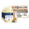 1-Shoppe Terra Pure Eco Botanics Natural Hand & Body Wash with Raw Honey & White Tea | Gallon Jug Bulk Toiletries for Airbnb, Vacation Rentals, and Home Bathroom| Refill For Soap Dispensers | Set Of 4 view 1