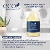 1-Shoppe Terra Pure Eco Botanics Natural Hand & Body Wash with Raw Honey & White Tea | Gallon Jug Bulk Toiletries for Airbnb, Vacation Rentals, and Home Bathroom| Refill For Soap Dispensers | Set Of 4 view 2