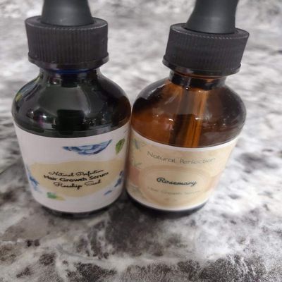 Natural Perfection Rosehip Seed & Rosemary Hair Growth Serum Combo