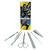 Batman Character Stainless Steel Manicure Pedicure Grooming Beauty Care Travel Kit view 1