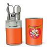 Looney Tunes Group Stainless Steel Manicure Pedicure Grooming Beauty Care Travel Kit view 2