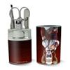Batman Arkham Asylum Video Game Harley Quinn Stainless Steel Manicure Pedicure Grooming Beauty Care Travel Kit view 2