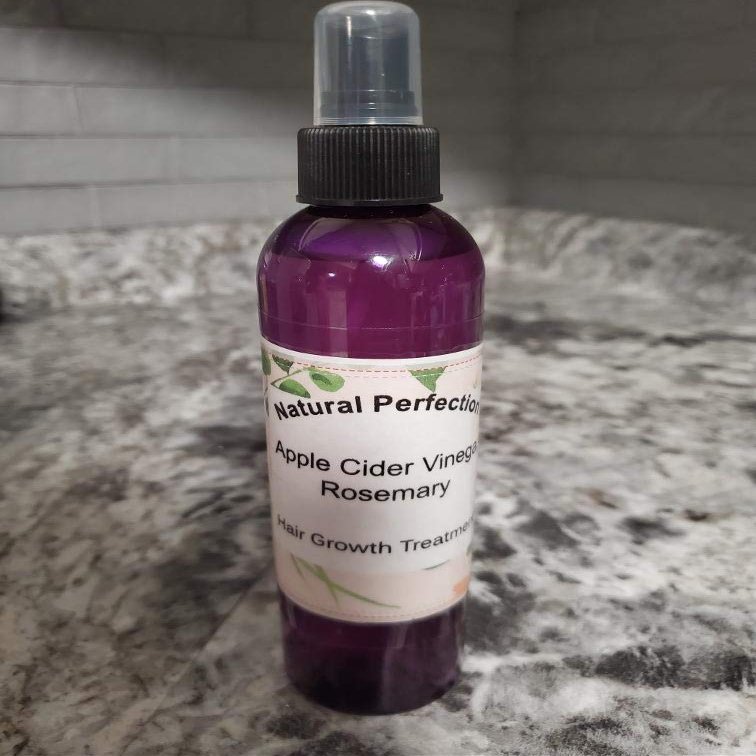 Natural Perfection Apple Cider Vinegar Rosemary Hair Growth Treatment