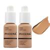 2 Pack PHOERA Foundation, Long-Lasting Waterproof Oil Full Coverage Flawless Soft Matte Liquid Foundation.105 San view 1
