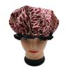 1 Pcs Waterproof Shower Cap for Women,Reusable Elastic Bath Cap for Girls Spa Home Use,Hotel and Hair Salon view 2