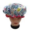 1 Pcs Waterproof Shower Cap for Women,Reusable Elastic Bath Cap for Girls Spa Home Use,Hotel and Hair Salon view 2