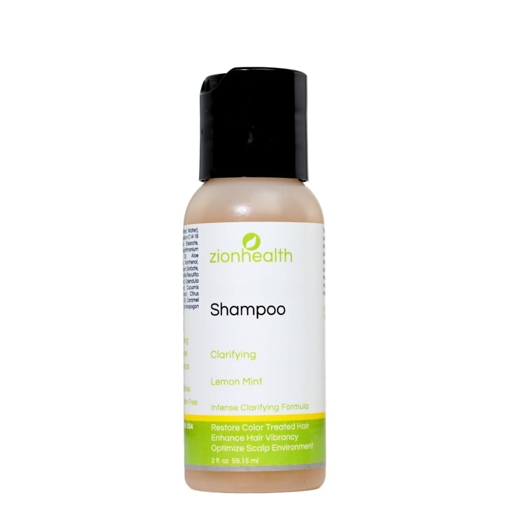Adama Minerals Clarifying Shampoo Zion Health 2 oz Liquid