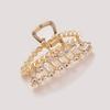 Stylish Sweet Hair Clip Shining Rhinestone Imitation Pearls Claw Clip Jaw Clamp Hairpins Bridal Wedding Woman Hair Accessories view 3