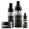 Beard Balm, Oil, Shampoo and Conditioner 4 Piece Beard Kit for Men - The Friggin Forest (Citrus Pine) view 1