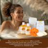 Bath Spa Gift Basket, Bath & Body Gift Set for Women & Men, Includes Shower Gel, Bubble Bath, Bath Salt, Bath Sponge, Spa Gift Box for Mother's Day, Birthday, Wedding, Honey & Almond 8pcs view 4
