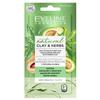 Eveline Cosmetics Natural Clay And Herbs Mattifying And Purifying Face Biomask Peeling 8ml view 1