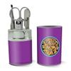 Willy Wonka and the Chocolate Factory Logo Stainless Steel Manicure Pedicure Grooming Beauty Care Travel Kit view 2
