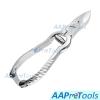 AAProTools Nail Nipper Toe Toenail Clippers Ingrown and Thick Toenails Stainless Steel Nippers Lap Joint- Barrel Spring- for Professional Medic Surgi Equipment 4.75 inch view 2